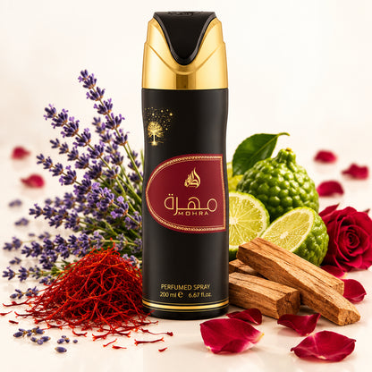 Lattafa Mohra Perfumed Body Spray 200ml 1ct
