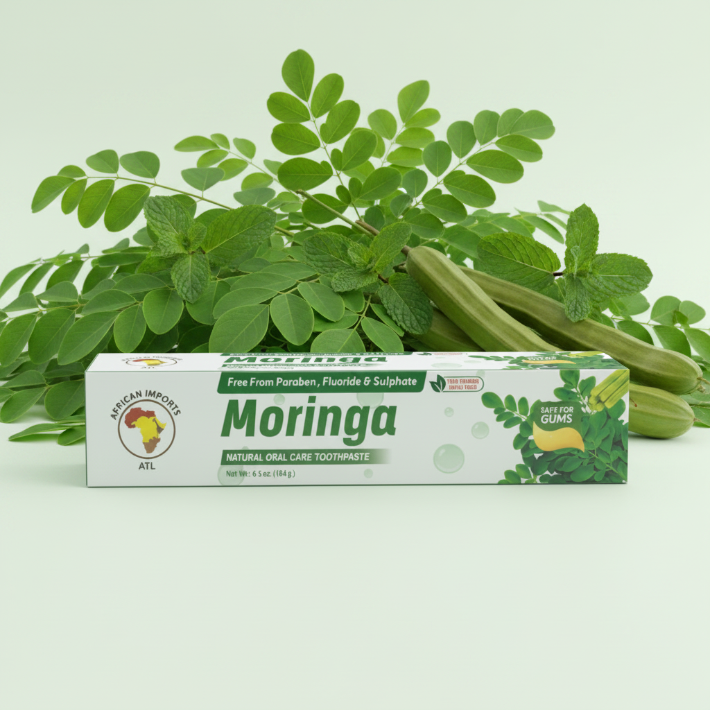 African Imports ATL Toothpaste 1ct Single 6.5oz | Moringa