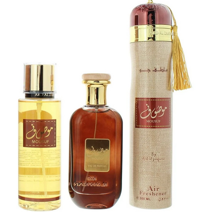 Ard Al Zaafaran Gift Set Mousuf 3ct Perfume