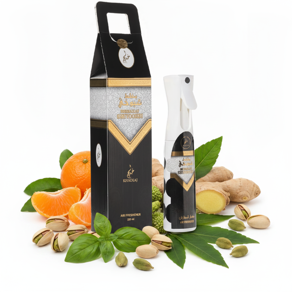 Khadlaj Air Freshener 320ml Single 1ct MUKHALLAT SHUYOOKHI