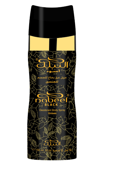 Nabeel Deodorant Body Spray 150ml Nabeel Black