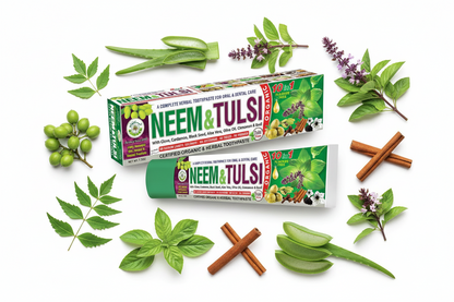 Al-Riyan Neem & Tulsi 5 in 1 Herbal toothpaste 1ct Single