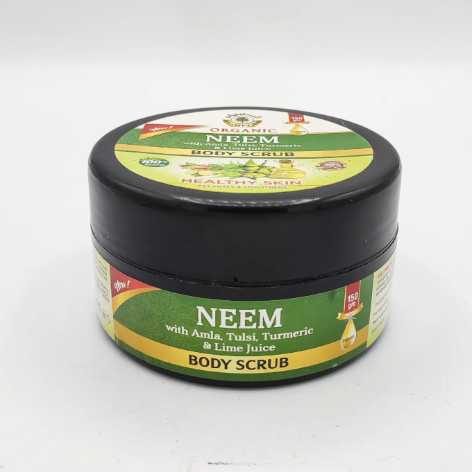AL-RIYAN ORGANIC NEEM BODY SCRUB 150gm - SmellsPlus