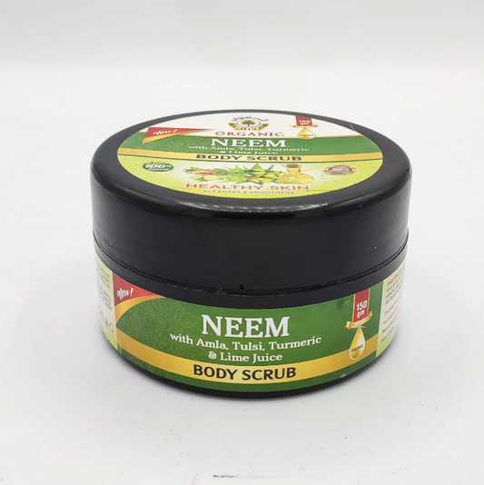 AL-RIYAN ORGANIC NEEM BODY SCRUB 150gm - SmellsPlus