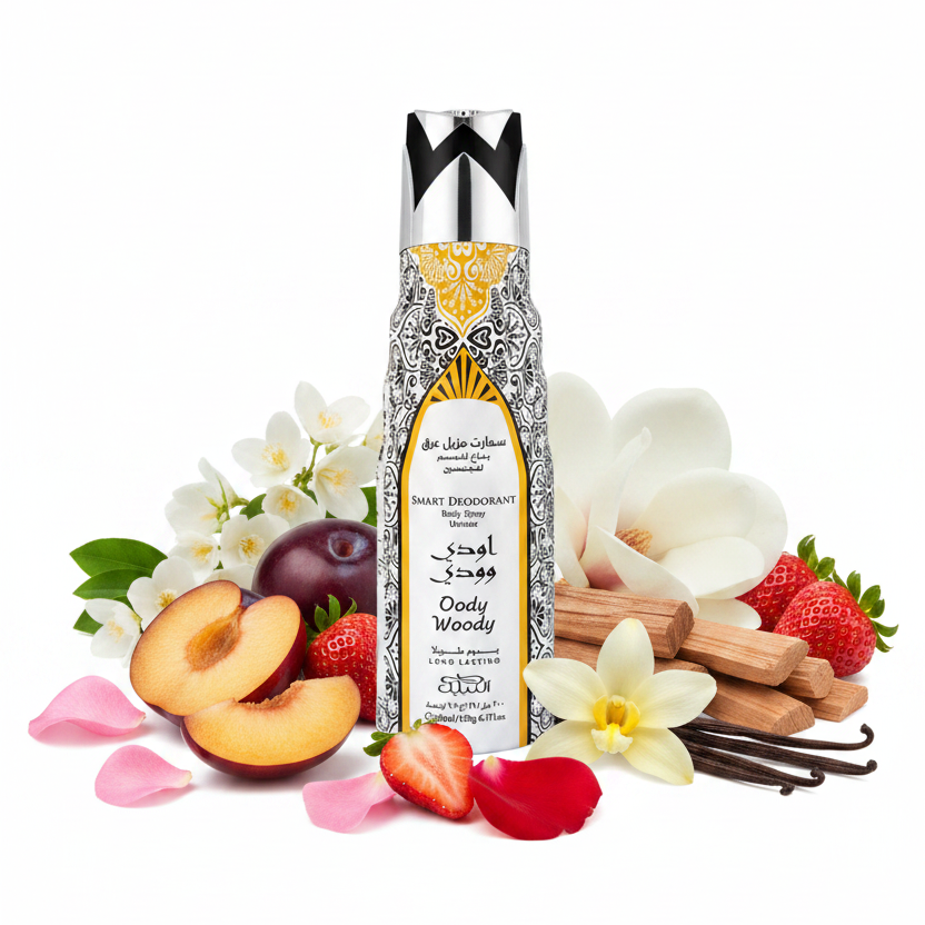 Smart Deodorant Body Spray 200ml Oody Woody