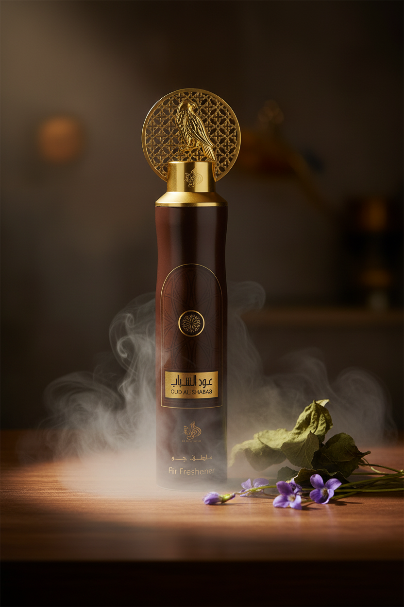 Al Wataniah Air Freshener Oud Al Shabab 300ml 1ct Single