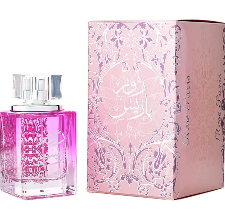 ARD AL ZAAFARAN ROSE PARIS Perfume 100ml + Body Spray 50ml