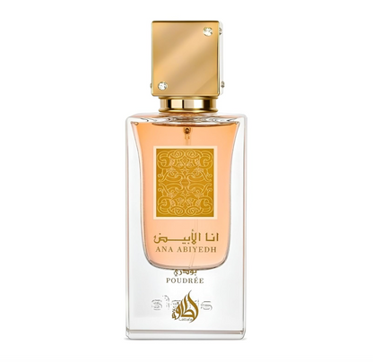 Lattafa I Am White Ana Abiyedh Poudree 60ml Perfume