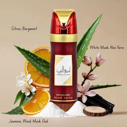 Lattafa Ameerat Al Arab Princess of Arabia Perfumed Body Spray 200ml 1ct
