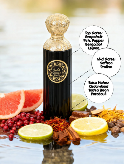 Secret Plus Qissah Black 100ml Perfume