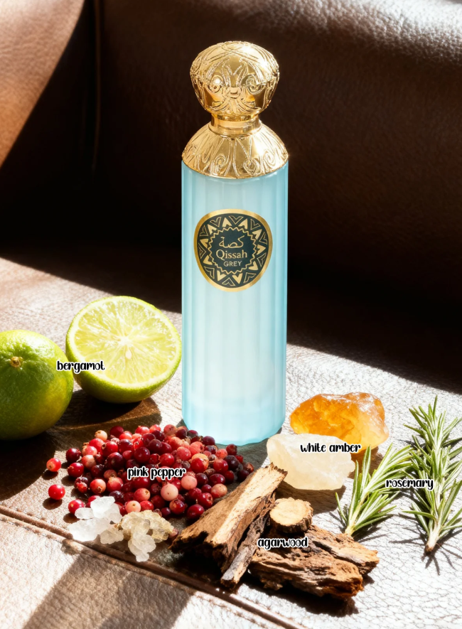 Secret Plus Qissah Grey 100ml Perfume