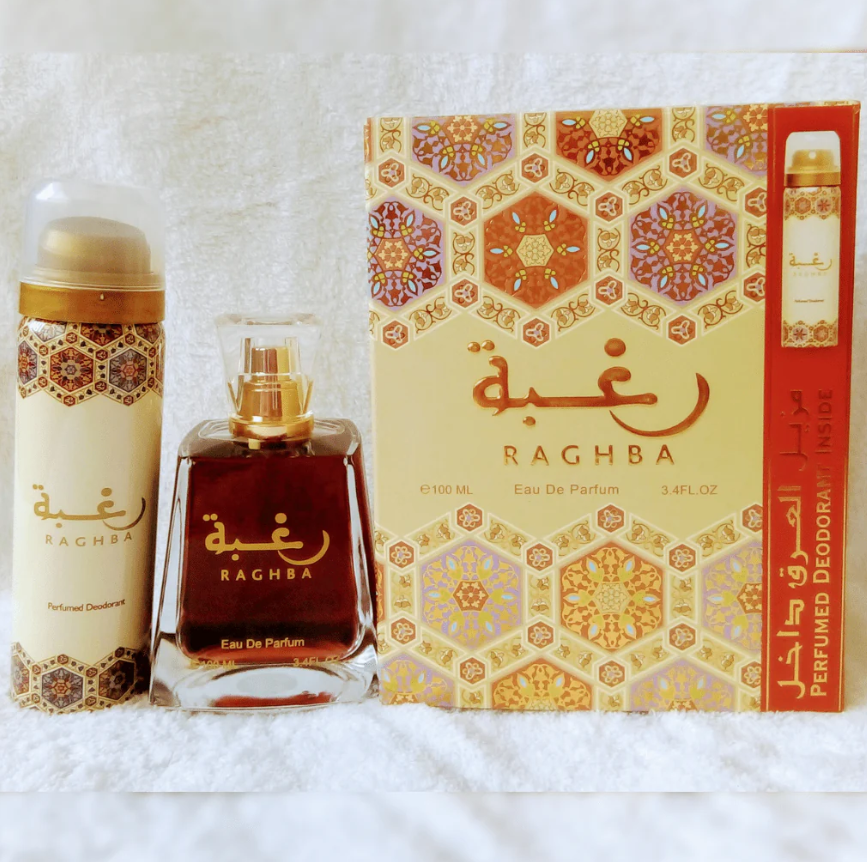 Lattafa Raghba For Her 100ml Perfume + Spray