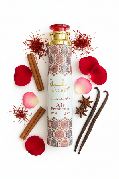 Lattafa Air Freshener Raghba 300ml 1ct Single