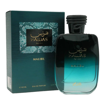 RASASI HAWAS FOR HIM MALIBU PERFUME 100ml - SmellsPlus