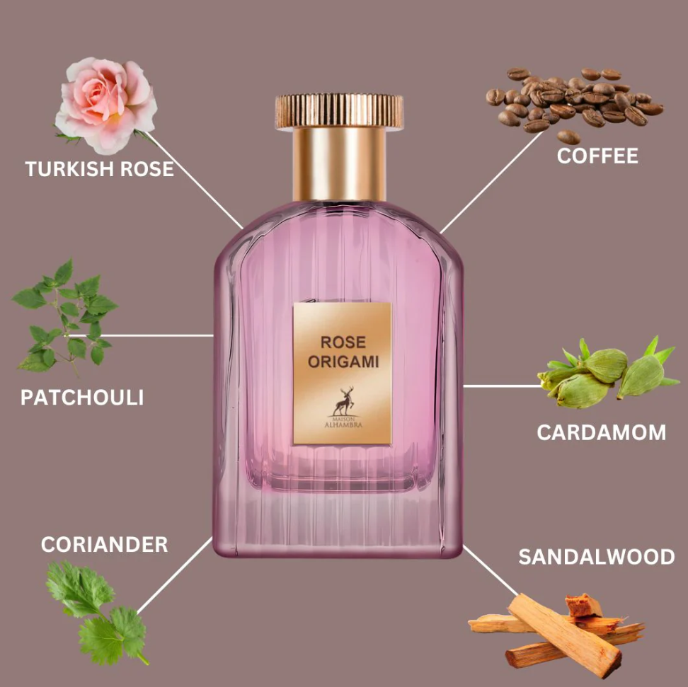 Maison Alhambra Rose Origami 100ml Perfume