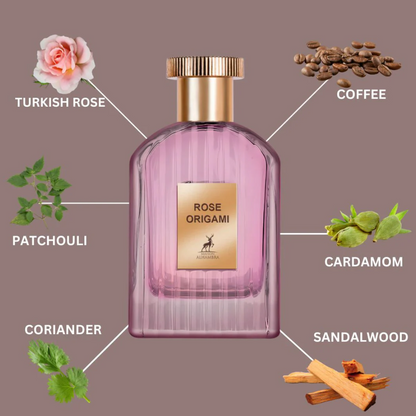 Maison Alhambra Rose Origami 100ml Perfume