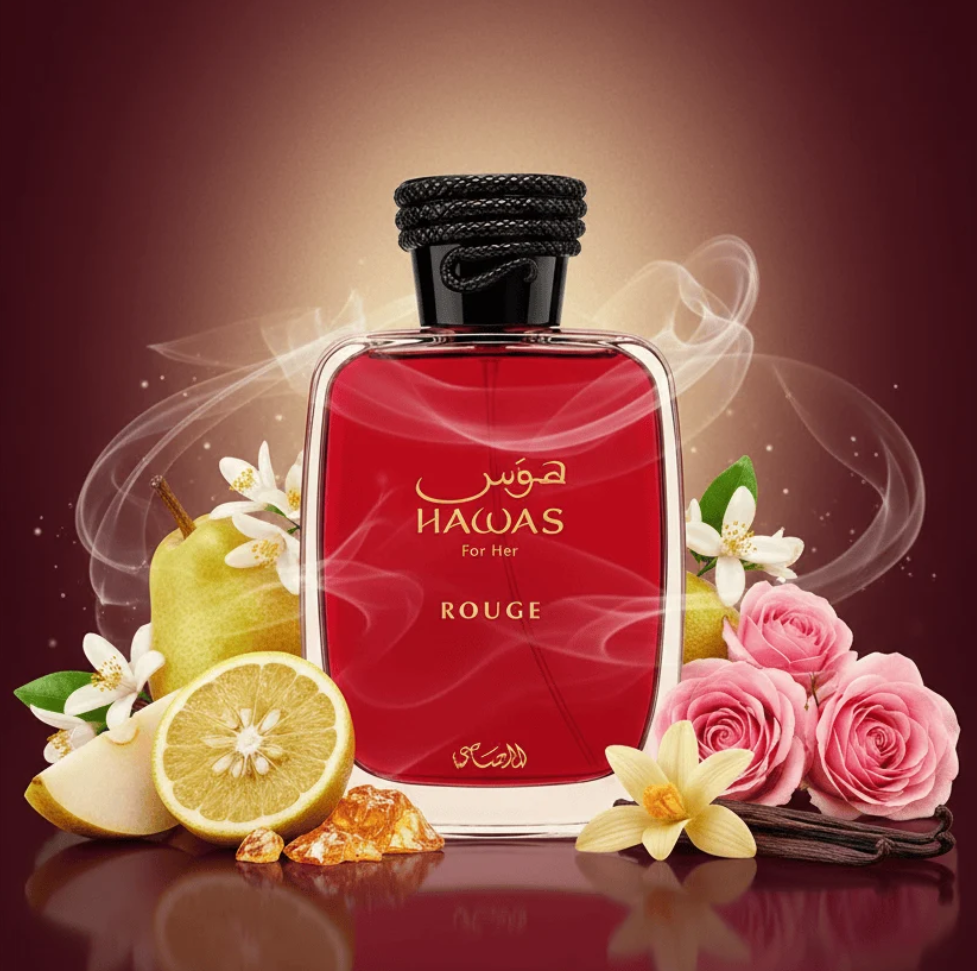Rasasi Hawas For Her Rouge 100ml Perfume