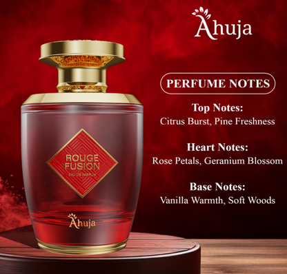 Ahuja ROUGE FUSION Unisex 100ml Perfume