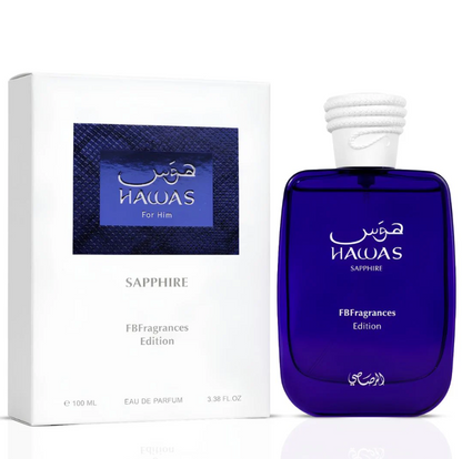 Rasasi Hawas For Him Sapphire 100ml Perfume