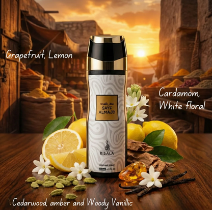 Risala Sayf Almajd Perfumed Body Spray 200ml 1ct