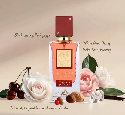 Lattafa I Am White Ana Abiyedh Scarlet 60ml Perfume
