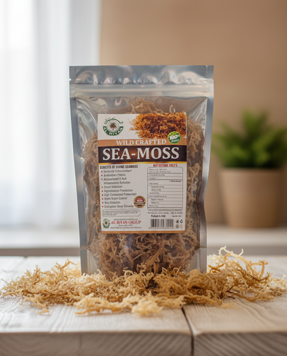 AL-RIYAN Wild Crafted Sea Moss 8oz Bag