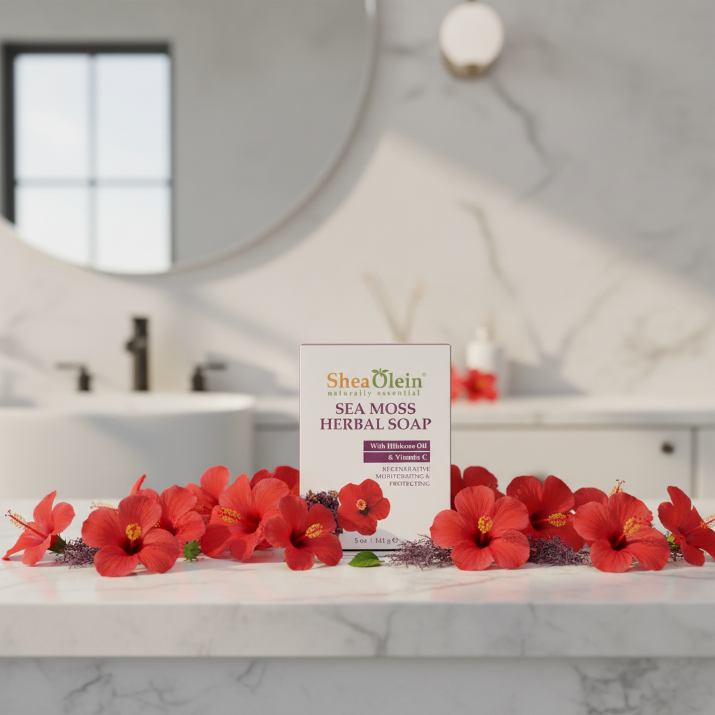 Shea Olein SEA MOSS HERBAL Soap Bar Single 1CT