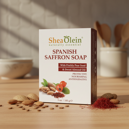 SHEA OLEIN SPANISH SAFFRON SOAP BARS 6CT - SmellsPlus