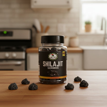 African Indian Herbs Shilajit Gummies 60ct Jar