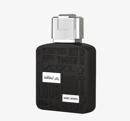 Ramz Lattafa Black Silver 100ml Perfume