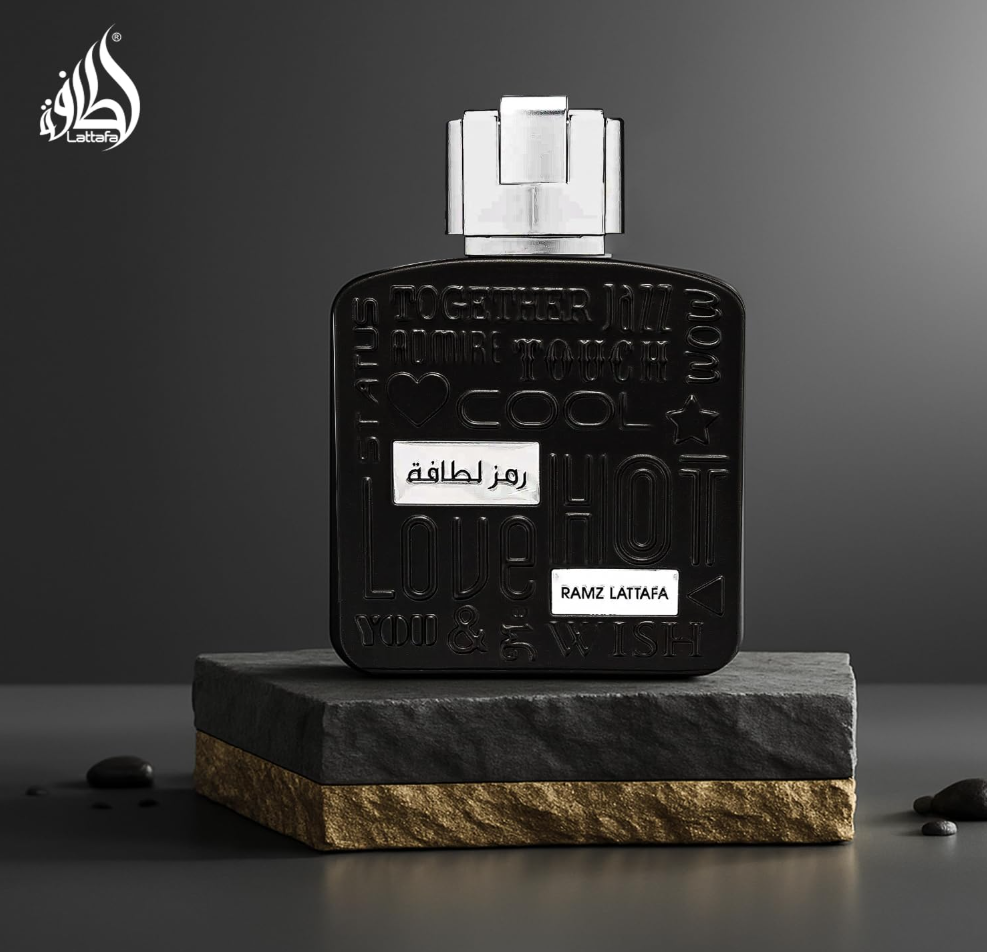 Ramz Lattafa Black Silver 100ml Perfume