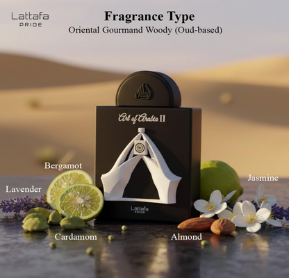 Lattafa Pride Art Of Arabia II 100ml Perfume