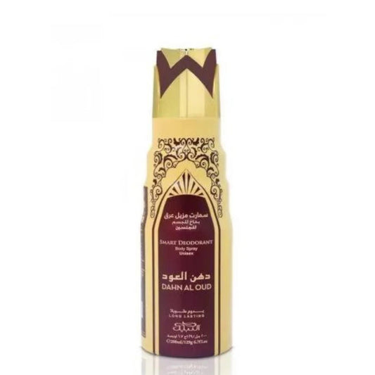 SMART DEODORANT BODY SPRAY 200ml DAHN AL OUD - SmellsPlus