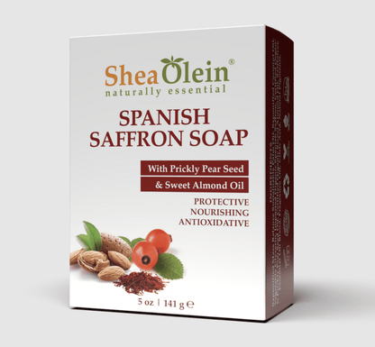 Shea Olein SPANISH SAFFRON Soap Bar Single 1CT