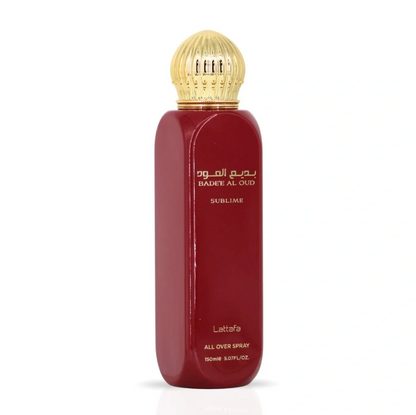 Lattafa All Over Spray Badee Al Oud Sublime 150ml Body Spray