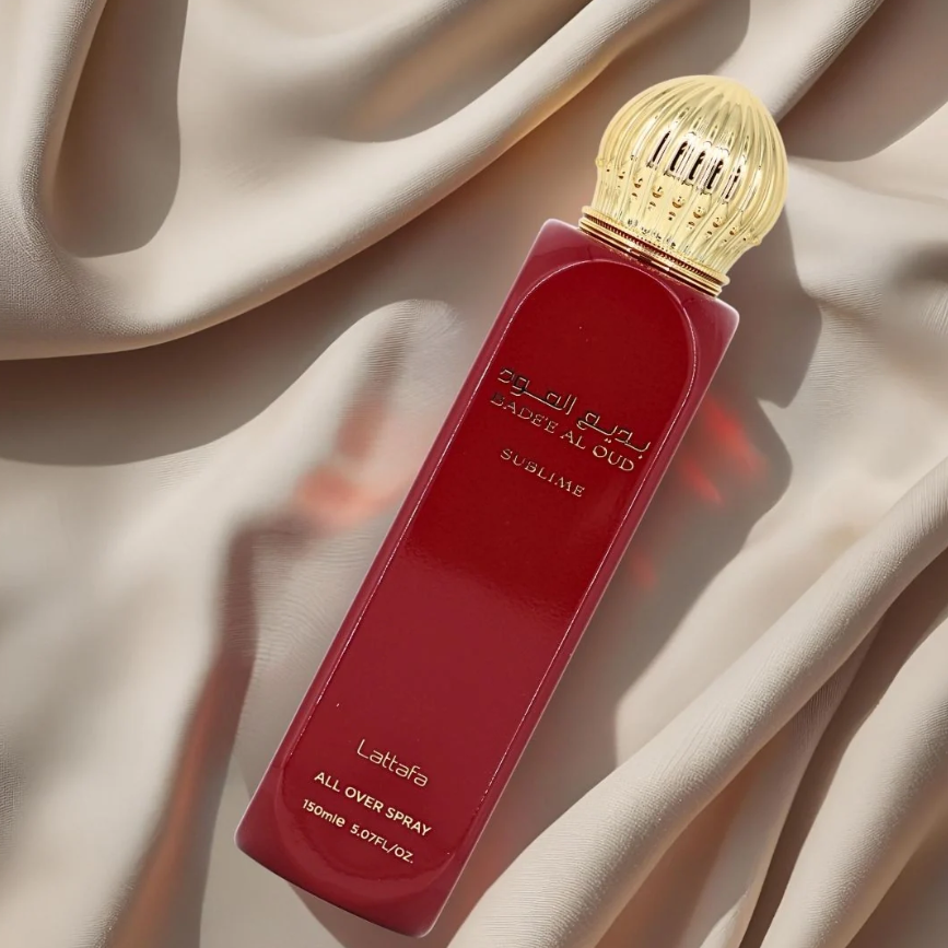 Lattafa All Over Spray Badee Al Oud Sublime 150ml Body Spray