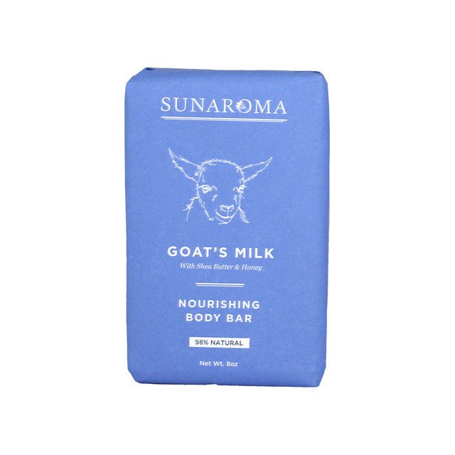 SUNAROMA GENTLE SOAP BAR 8oz 6ct GOAT'S MILK - SmellsPlus