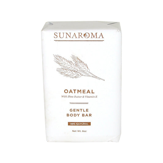 SUNAROMA GENTLE SOAP BAR 8oz 6ct OATMEAL - SmellsPlus
