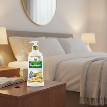 AL-RIYAN HERBAL BODY LOTION 16oz | TEA TREE LILIC