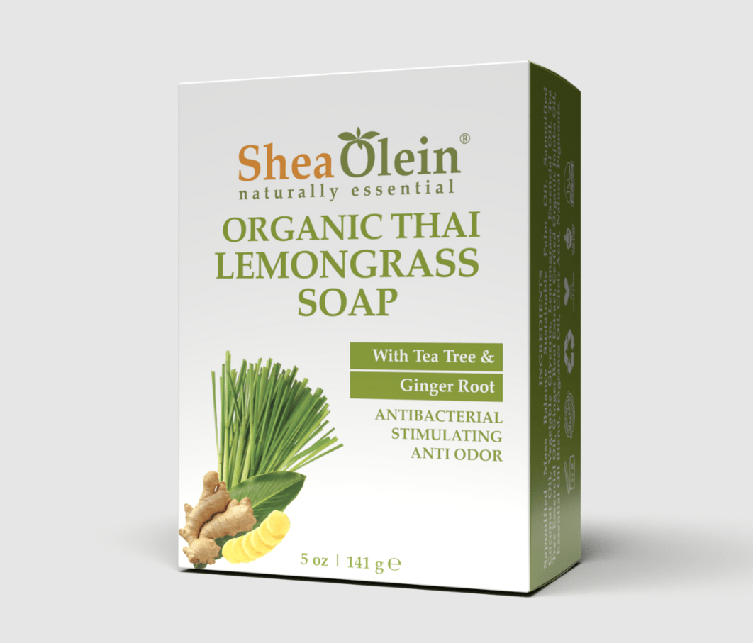 Shea Olein ORGANIC THAI LEMONGRASS Soap Bar Single 1CT