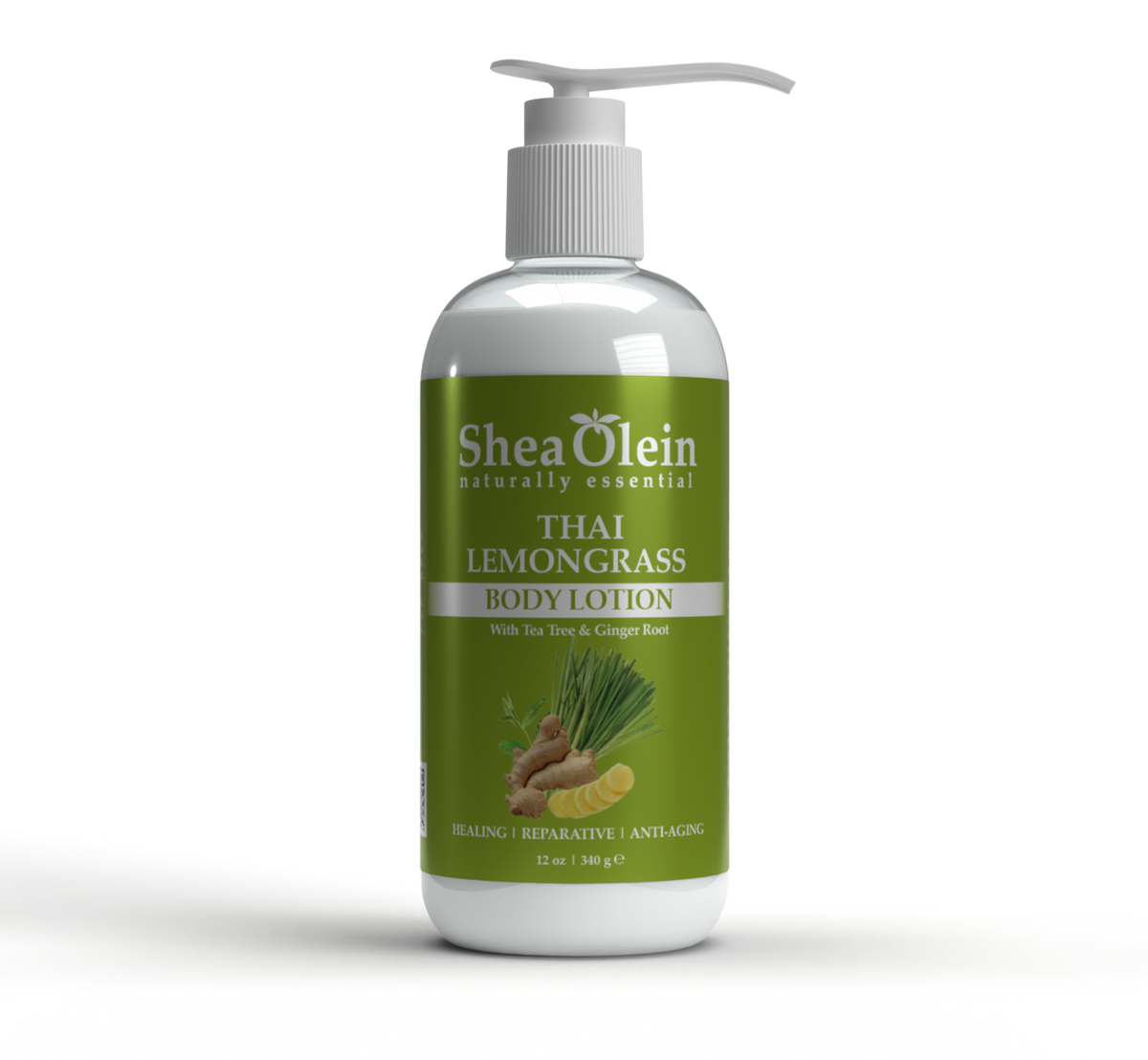 SHEA OLEIN BODY LOTION 12oz | THAI LEMONGRASS