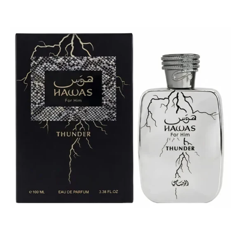 Rasasi Hawas For Him Thunder 100ml Perfume