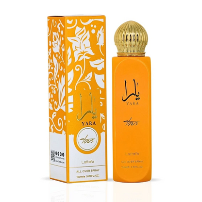 Lattafa All Over Spray Yara Tous 150ml Body Spray