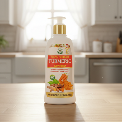 AL-RIYAN HERBAL BODY LOTION 16oz | TURMERIC