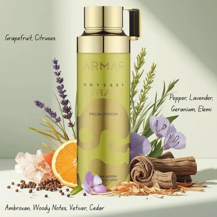 Armaf Odyssey Tyrant Body Spray 200ml