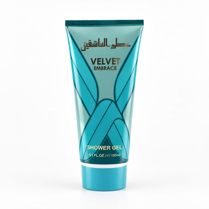 Velvet Embrace V24 turquoise shower gel tube