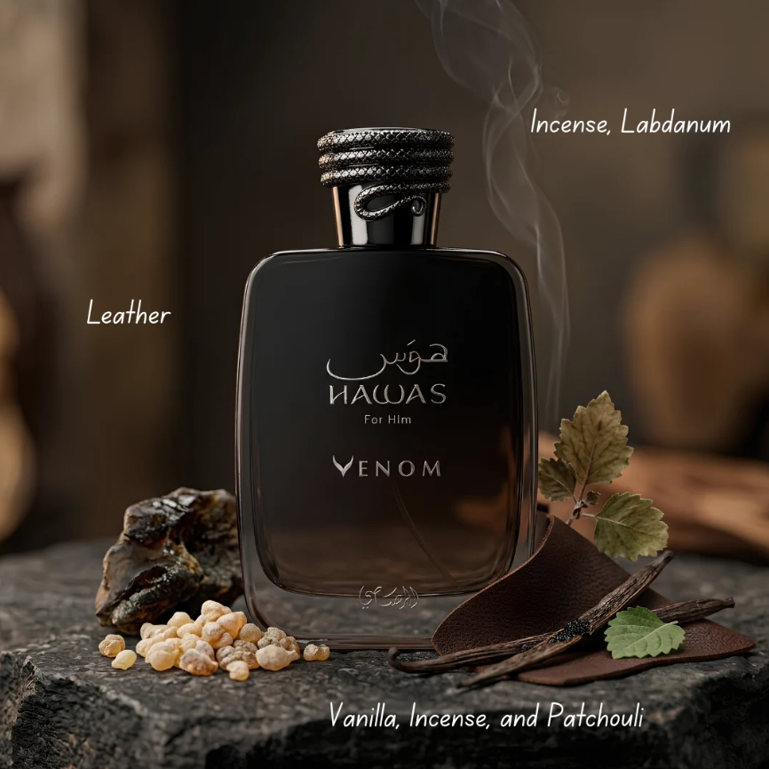 Rasasi Hawas For Him Venom 100ml Perfume