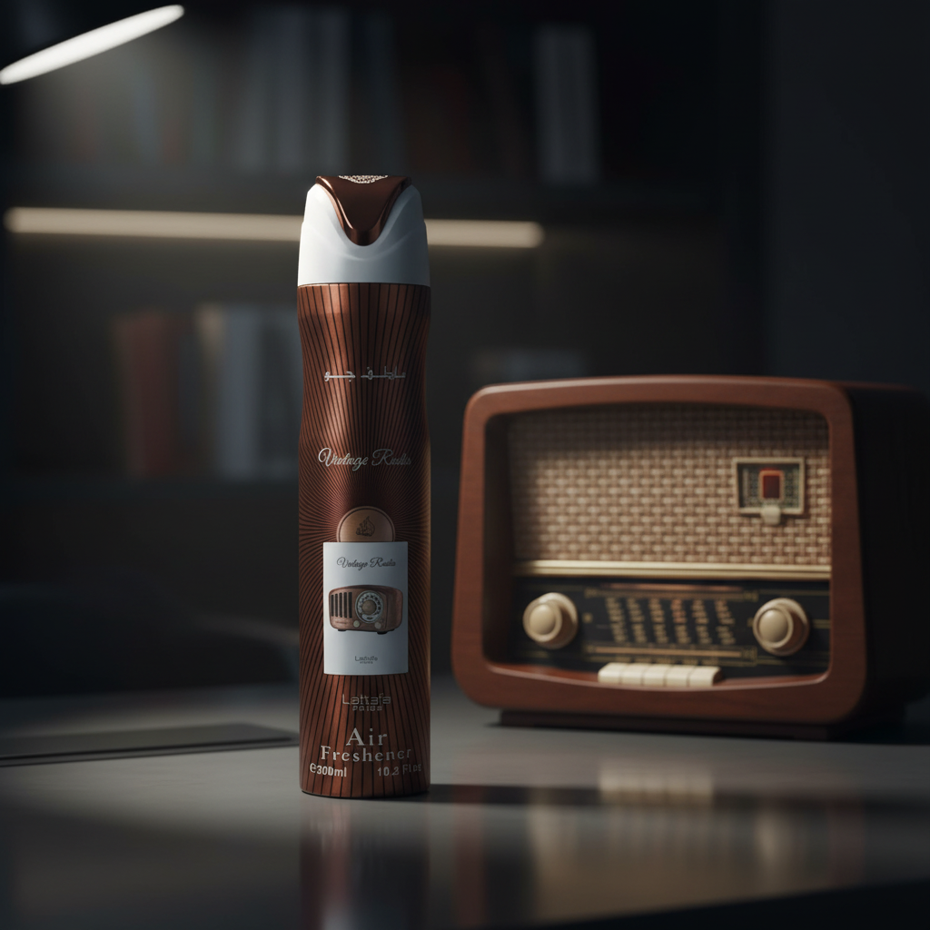 Lattafa Air Freshener Vintage Radio 300ml 1ct Single