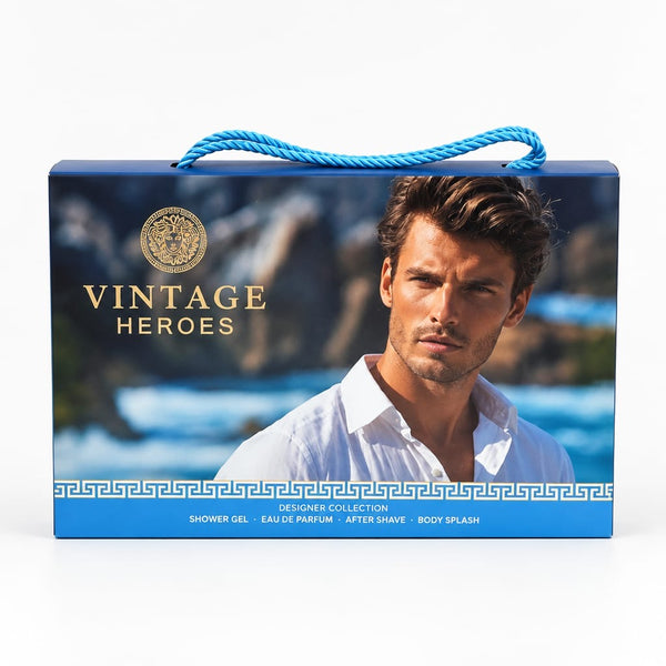 Vintage Heroes Pour Homme 5ct Gift Set Perfume V12