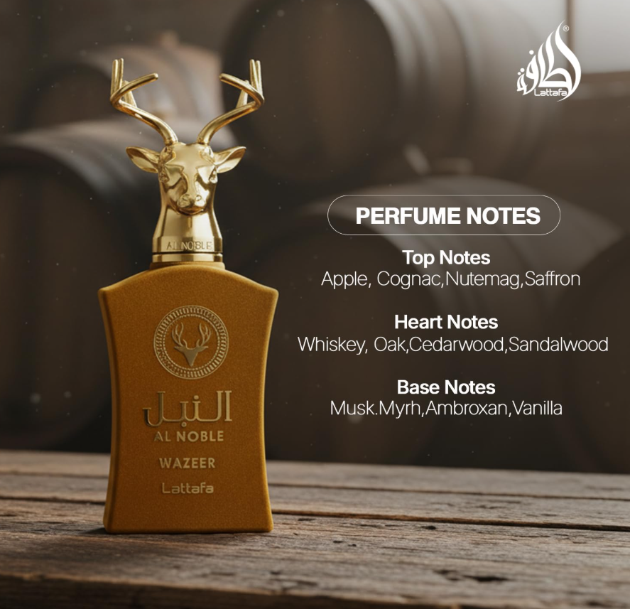 Lattafa Al Noble Wazeer 100ml Perfume